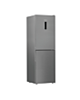 Hotpoint 66.1cm Dual No Frost Fridge Freezer Pet Inox