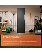 Hotpoint 66.1cm Dual No Frost Fridge Freezer Pet Inox