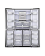 Hotpoint HQ9M2L 90.5cm Side By Side Fridge Freezer - Stainless Steel