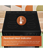 Hotpoint HTE5VCB Double Oven Electric Cooker 50cm Black