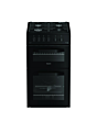 Hotpoint HTG5GCB 50cm Double Oven Gas Cooker Black