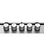 Hotpoint PPH75GDFIXUK 75cm Gas Hob - Silver