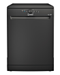 Indesit D2F HK26 B UK D2FHK26BUK 60cm Dishwasher - Black - 14 Place Setting