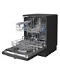 Indesit D2F HK26 B UK D2FHK26BUK 60cm Dishwasher - Black - 14 Place Setting