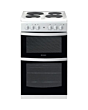 Indesit ID5E92KMW 50cm Twin Cavity Electric Solid Plate Cooker â€“ White