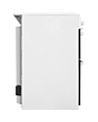 Indesit ID5E92KMW 50cm Twin Cavity Electric Solid Plate Cooker â€“ White