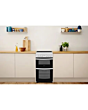 Indesit ID5V92KMW 50cm Electric Ceramic Cooker - White