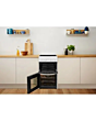 Indesit ID5V92KMW 50cm Electric Ceramic Cooker - White
