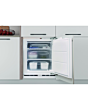 Indesit INBUFZ011 59.6cm Integrated Low Frost Undercounter Freezer - Steel