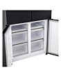 LG GMM42ABBEH Matte Black American Fridge Freezer