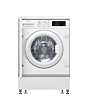 NEFF W543BX2GB Integrated 8 kg 1400 Spin Washing Machine