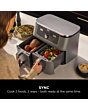 Ninja DZ400UK 9.5 litre MAX 6-in-1 Dual Zone Air Fryer - Gun Metal Grey