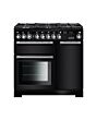 Rangemaster EDL90DFFBL/C 117180 ENCORE DL 90 DF BLACK CHROME TRIM