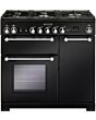 Rangemaster KCH90DFFBL/C 81420 KITCHENER 90 DF BLACK CHROME
