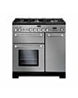 Rangemaster KCH90DFFSS/C 98760 KITCHENER 90 DF ST/STEEL CHROME