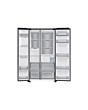 Samsung RS70F65KETEU 91.2cm Silver Fridge Freezer