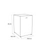 Sensis RFUCF01L54EW 54.8cm Undercounter Larder Fridge - White