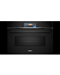 Siemens CM778GNB1B 60cm Built In Compact Oven with Microwave Function - Black