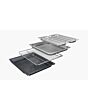 Siemens CS736G1B1 65cm Built-in compact oven with steam function - Black