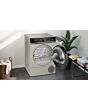 Siemens WQ46B2CXGB Heat Pump Tumble Dryer - Silver Inox