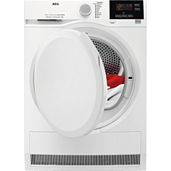 AEG T7DBG840N 
Tumble dryer. 7000 Series, SensiDry technology. 8kg capacity, Easy iron, Bed linen a