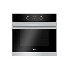 Amica ASC310SS Fan oven, 65ltr 5 FN + light, LED timer, PIPO controls, TC timer, 13A, stainless