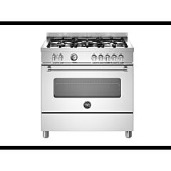 Bertazzoni MAS95C1EXC Master 90cm Range Cooker Single Oven Dual Fuel Stainless Steel