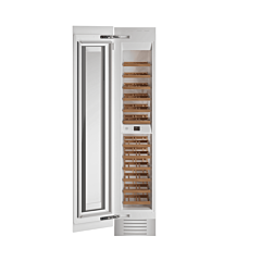 Bertazzoni WC455BLP2T 45 cm Built-in Wine Cellar Column Panel Ready Left Hinge