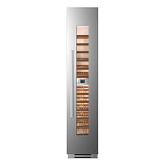 Bertazzoni WC455BLX2T 45 cm Built-in Wine Cellar Column Stainless Steel Left Hinge