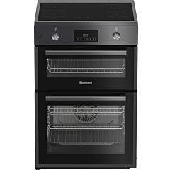 Blomberg HIRN651N 60cm Double Oven Electric Cooker with Induction Hob - Anthracite