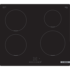 Bosch PUE611BB5E 60cm Induction Hob, Touch Control, 4 Zones, Frameless, 17 power levels, 4.6kW