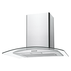 Candy CGM60NX/1 60 cm Chimney Hood, Stainless steel and glass