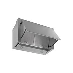 Caple INCH silver grey, slider controls, 285m3/h, W 600mm, C energy, filter CAP73CF 