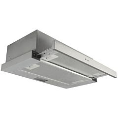 Caple TSCH601 telescopic, stainless steel / grey, dual switch controls, 291m3/h, W 600mm, C energy, 