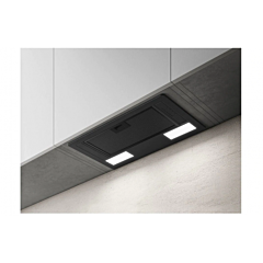 Elica ERA-LUX-BLK-80 80Cm Black Era Built-In Deluxe Canopy Cooker Hood