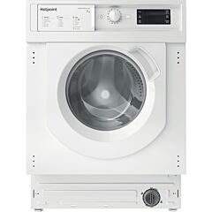 Hotpoint BI WMHG 71483 UK N 7Kg 1400 Washer, D Energy, Antistain 100/ Quick , Big Digit Display, Woo