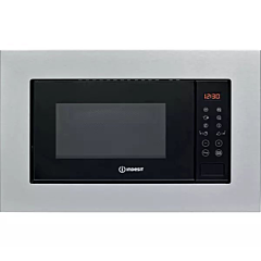 Indesit Push&Go MWI120GX Built In Microwave with Grill - Stainless Steel