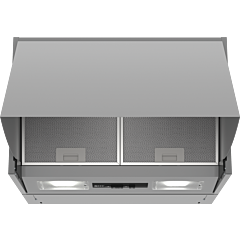 Neff D64MAC1X0B 60cm, 3 speed, push buttons, LED lights, high extraction rate. Optional Recirculatin