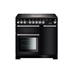Rangemaster EDL90EIBL/C 117300 ENCORE DL 90 IND. BLACK CHROME TRIM