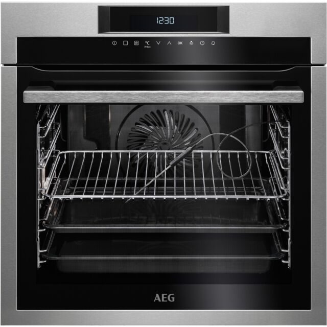 AEG BPE642020M Sensecook Pyrolytic Oven With Prosight Plus St/St