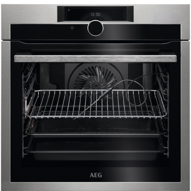 AEG BPE948730M 
Connected SenseCook Pyrolytic oven with Command Wheel control, Pyro Tel. runners + 