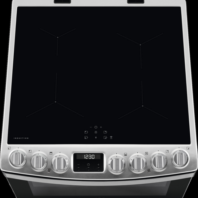 AEG CIB6743ACM Stainless Steel Double Oven Induction Cooker