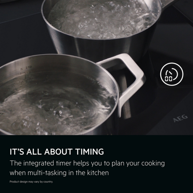 AEG CIB6743ACM Stainless Steel Double Oven Induction Cooker