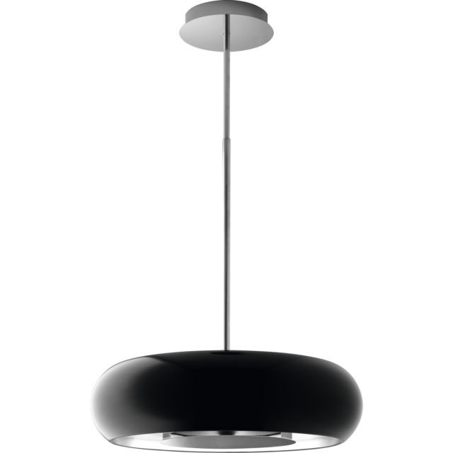 AEG DLE0630B 
65cm Black designer island hood, Unbranded AEG curved design, LED Spot lighting, Elec