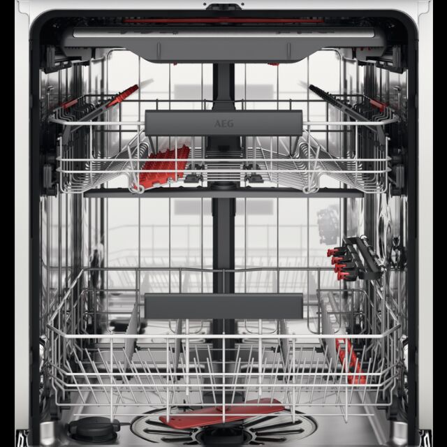 AEG FFB73727PM Dishwasher - Stainless Steel - 15 Place Settings