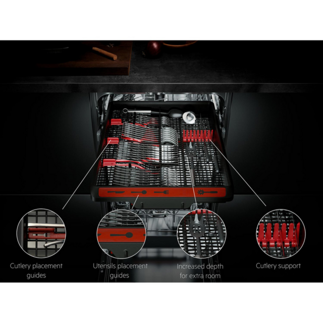 AEG FFX52507ZW White Dishwasher 10 Place Settings