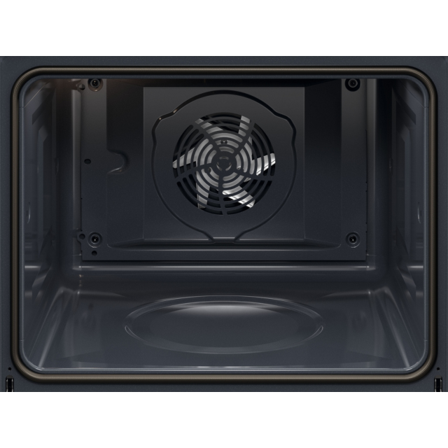 AEG GR6PB52FSB 59.6cm Built In Electric Oven Gloss Black
