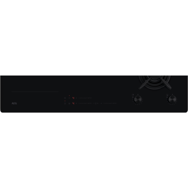 AEG HDB95623NB 90cm Dual Fuel Hob - Black