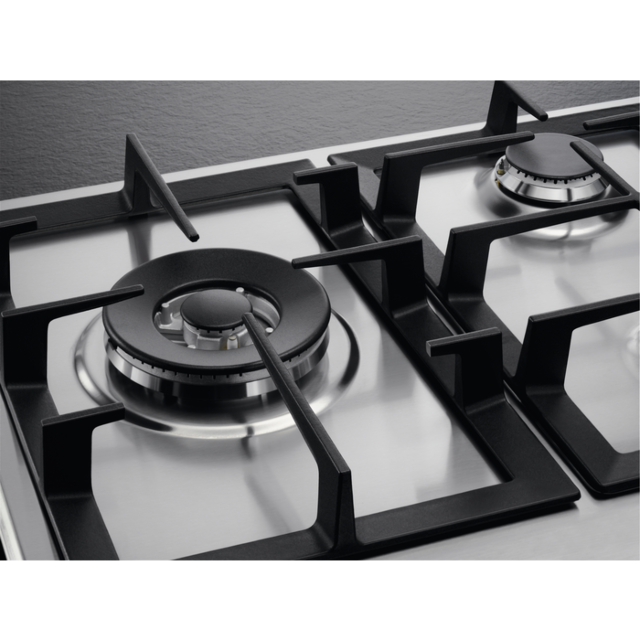 AEG HGB95522YM 85.7cm Gas Hob - Stainless