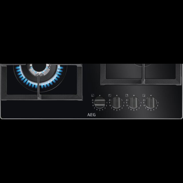 AEG HKB64420NB 60cm Gas Hob - Black